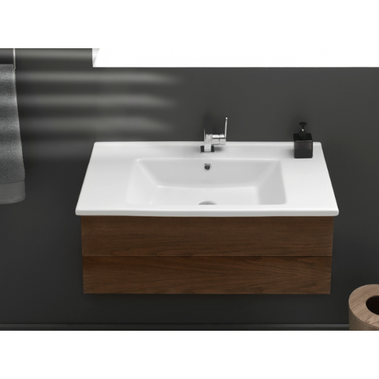 Νιπτήρας Επίπλου Πορσελάνης 65x45cm Cerastyle Arte 67300-u Λευκό